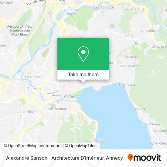 Alexandre Sanson - Architecture D'Intérieur map