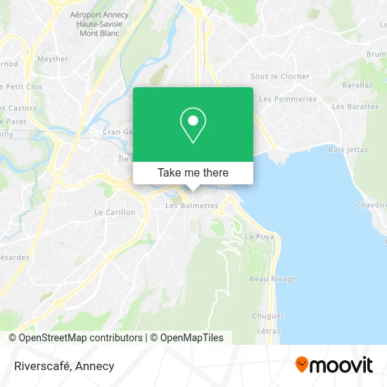 Riverscafé map