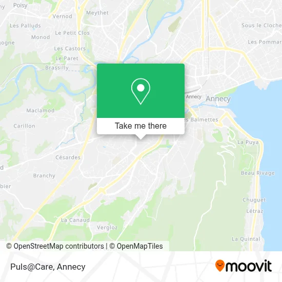 Puls@Care map