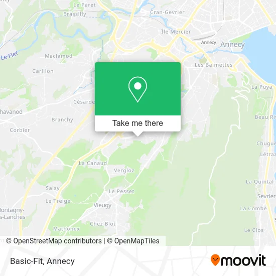Basic-Fit map