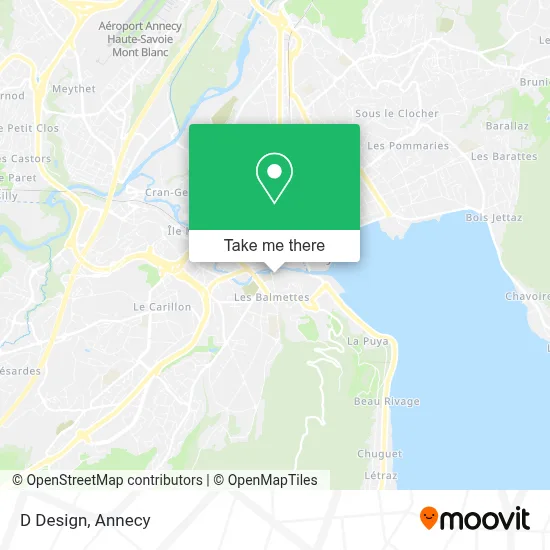 D Design map