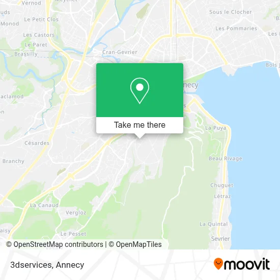 3dservices map