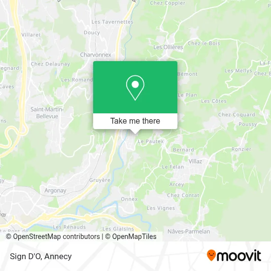 Sign D'O map