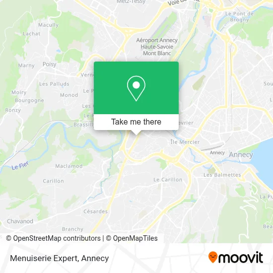 Menuiserie Expert map