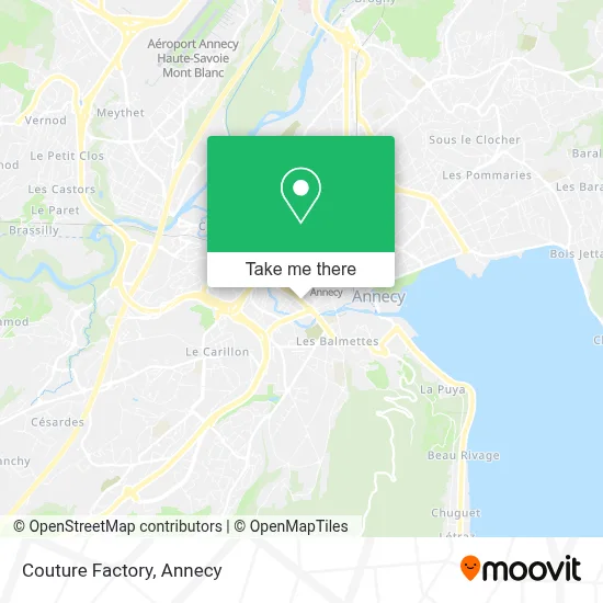 Couture Factory map