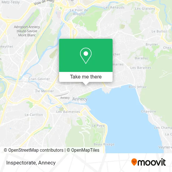 Inspectorate map