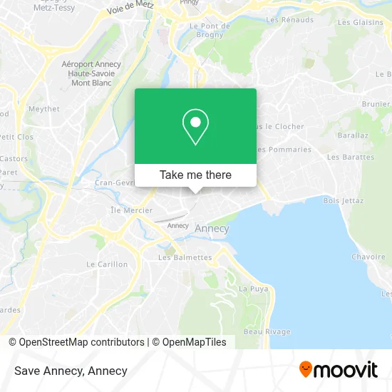 Save Annecy map