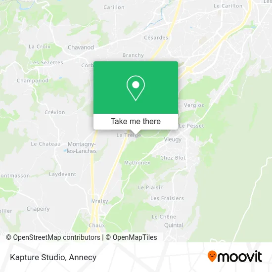 Kapture Studio map