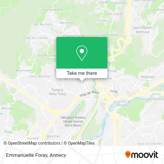 Emmanuelle Foray map
