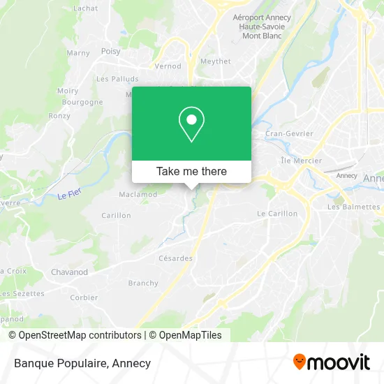 Banque Populaire map