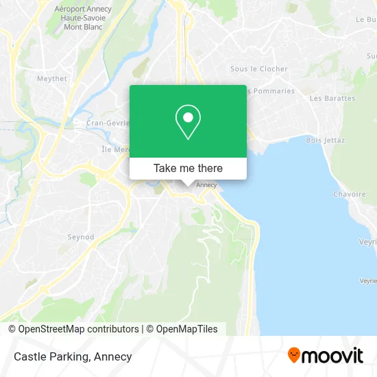 Parking Du Château map