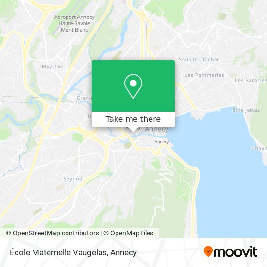 École Maternelle Vaugelas map