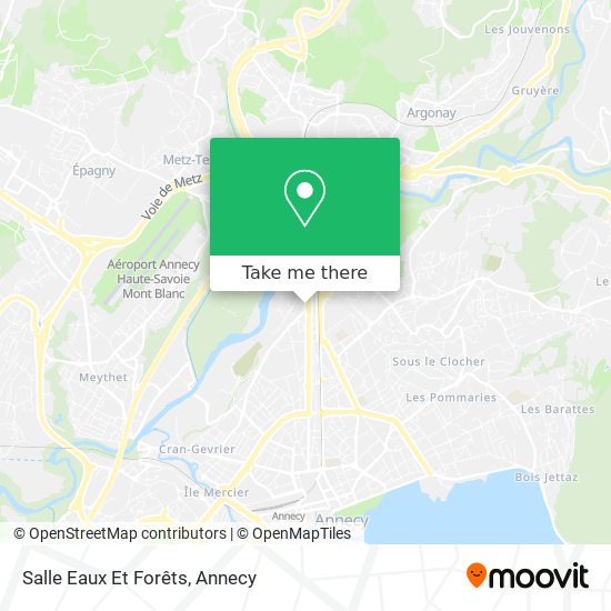 Salle Eaux Et Forêts map