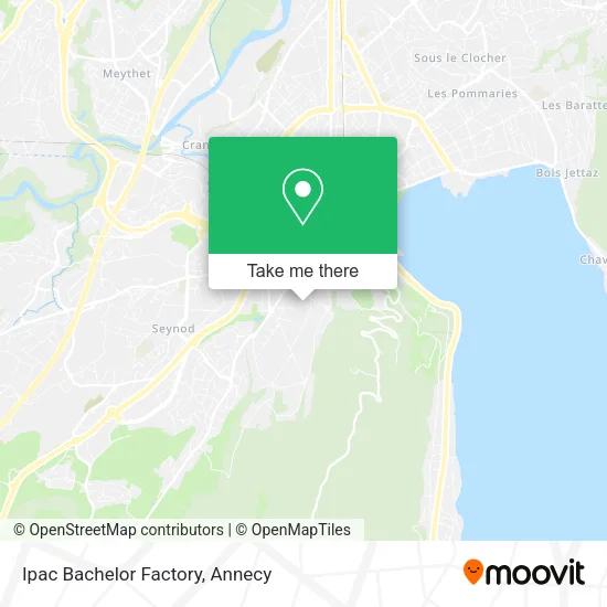 Ipac Bachelor Factory map