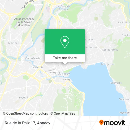 Rue de la Paix 17 map