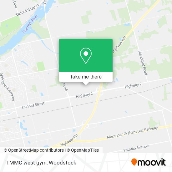 TMMC west gym map