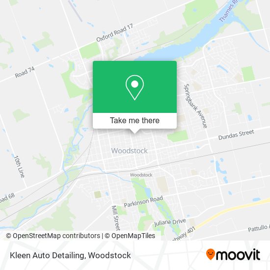 Kleen Auto Detailing map