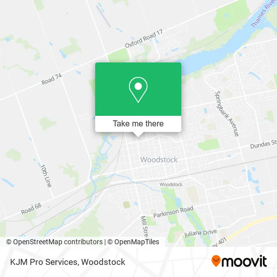 KJM Pro Services map