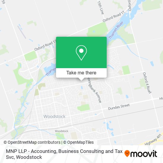 MNP LLP - Accounting, Business Consulting and Tax Svc map