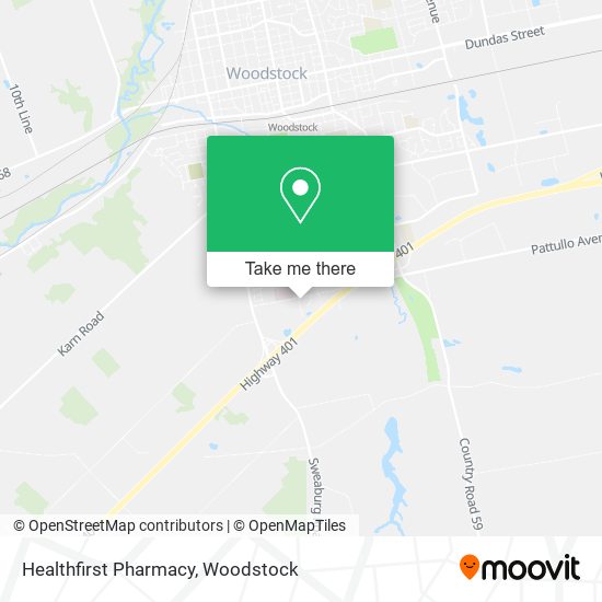 Healthfirst Pharmacy map