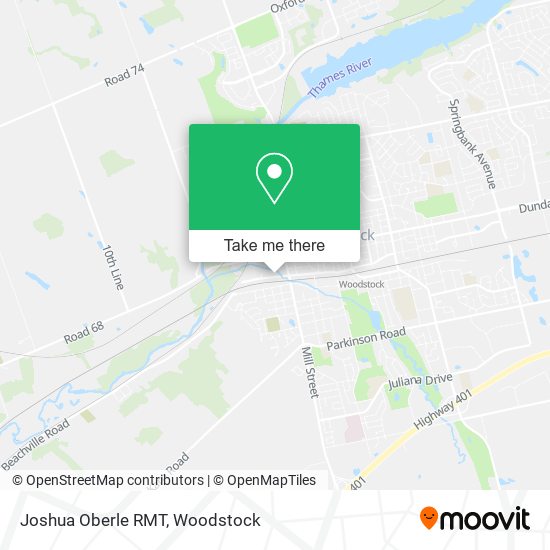 Joshua Oberle RMT map