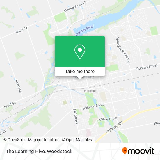 The Learning Hive map