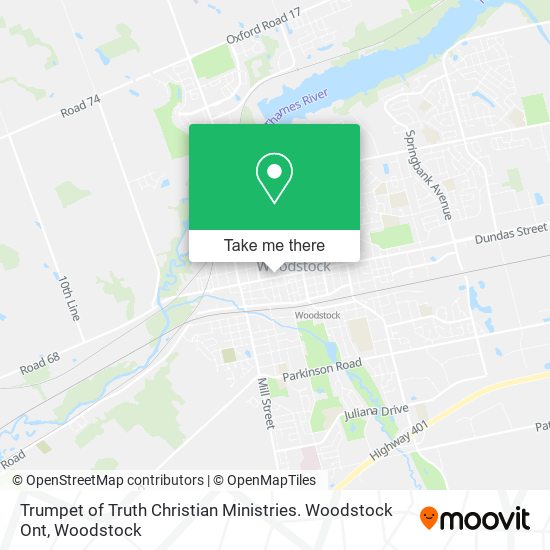 Trumpet of Truth Christian Ministries. Woodstock Ont plan