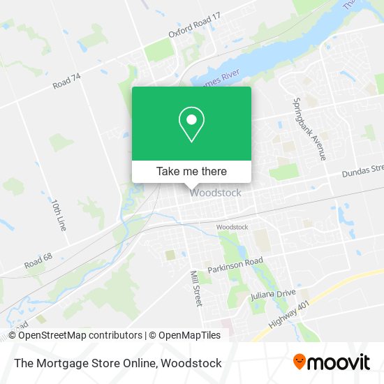 The Mortgage Store Online map