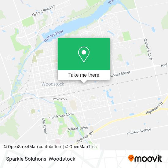 Sparkle Solutions map