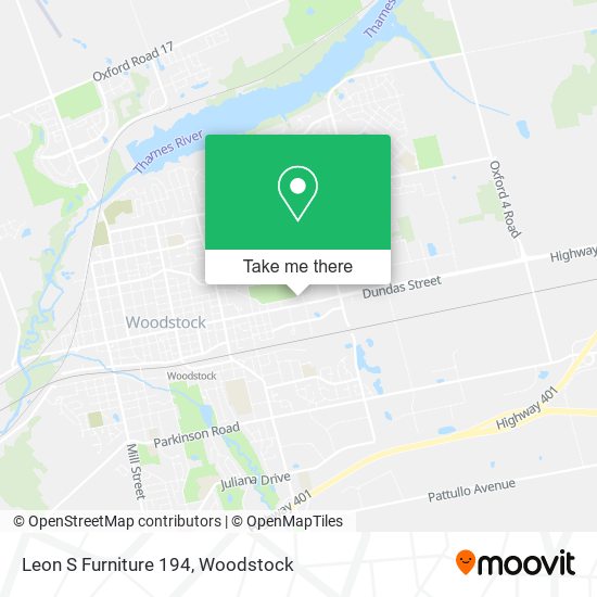 Leon S Furniture 194 map