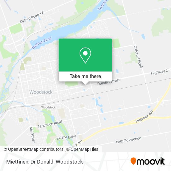 Miettinen, Dr Donald map