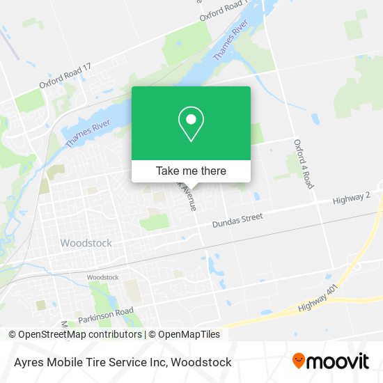 Ayres Mobile Tire Service Inc plan