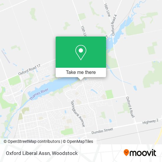 Oxford Liberal Assn map