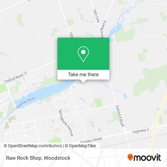 Raw Rock Shop plan