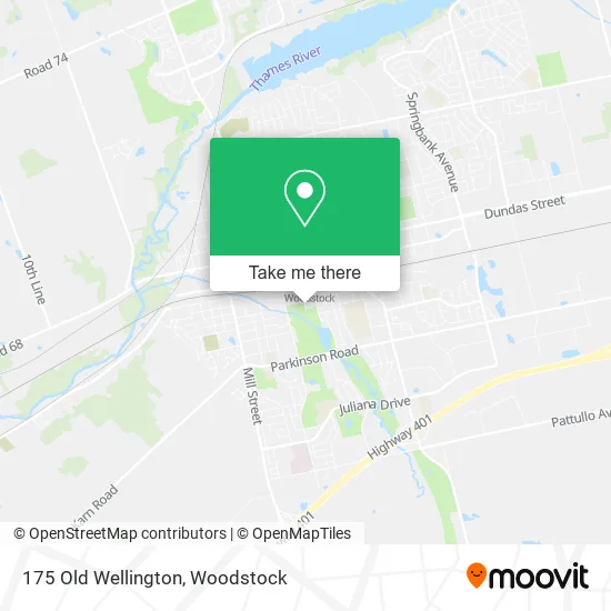 175 Old Wellington map