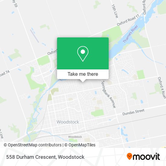 558 Durham Crescent plan