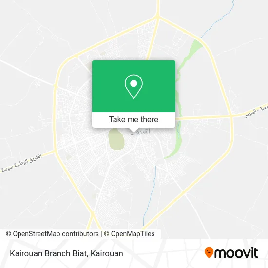 Kairouan Branch Biat map