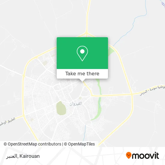 العنبر map