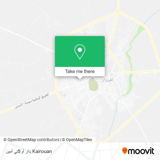 دار أو5تي آمين map