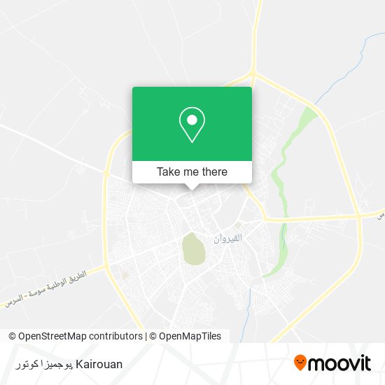 بوجميزا كوتور map