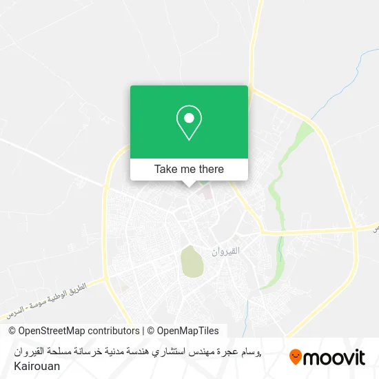 وسام عجرة مهندس استشاري هندسة مدنية خرسانة مسلحة القيروان plan