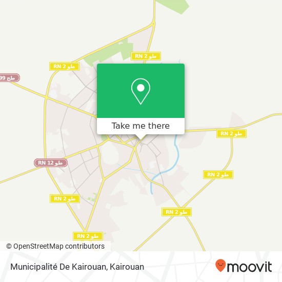 Municipalité De Kairouan plan