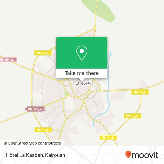 Hôtel La Kasbah map