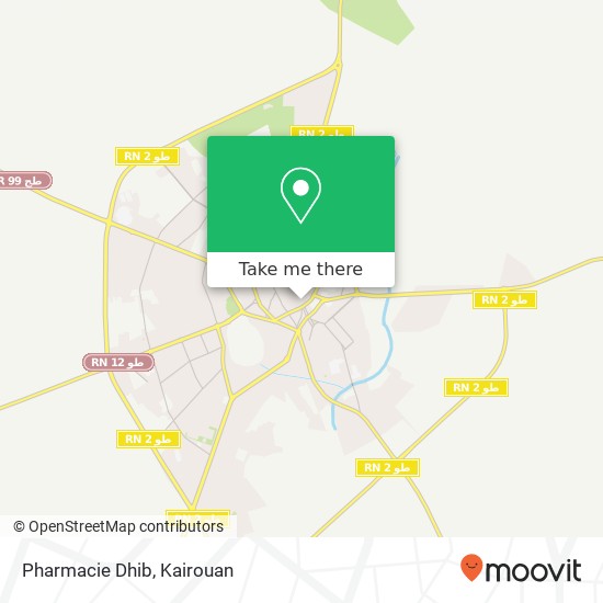Pharmacie Dhib map