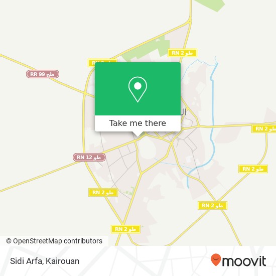 Sidi Arfa map