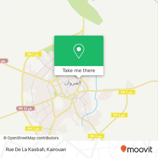 Rue De La Kasbah map
