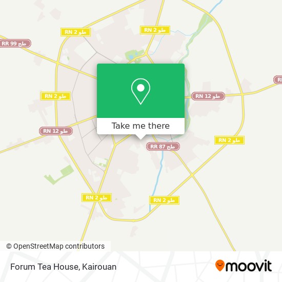 Forum Tea House map