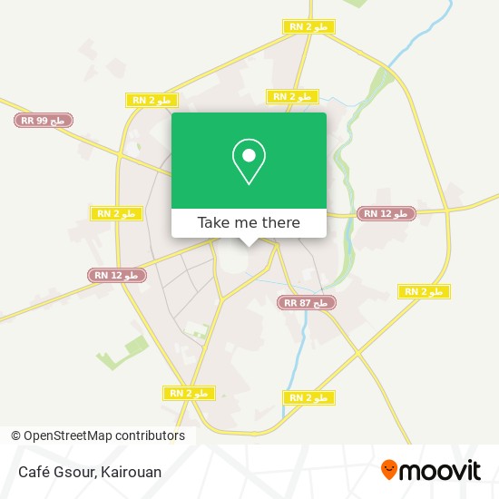 Café Gsour map