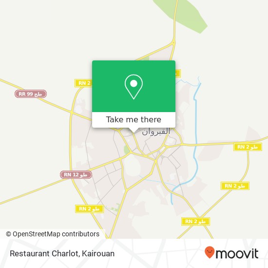 Restaurant Charlot map