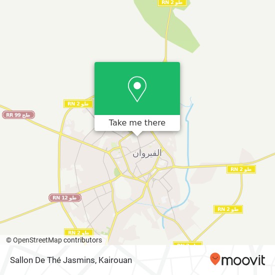 Sallon De Thé Jasmins map
